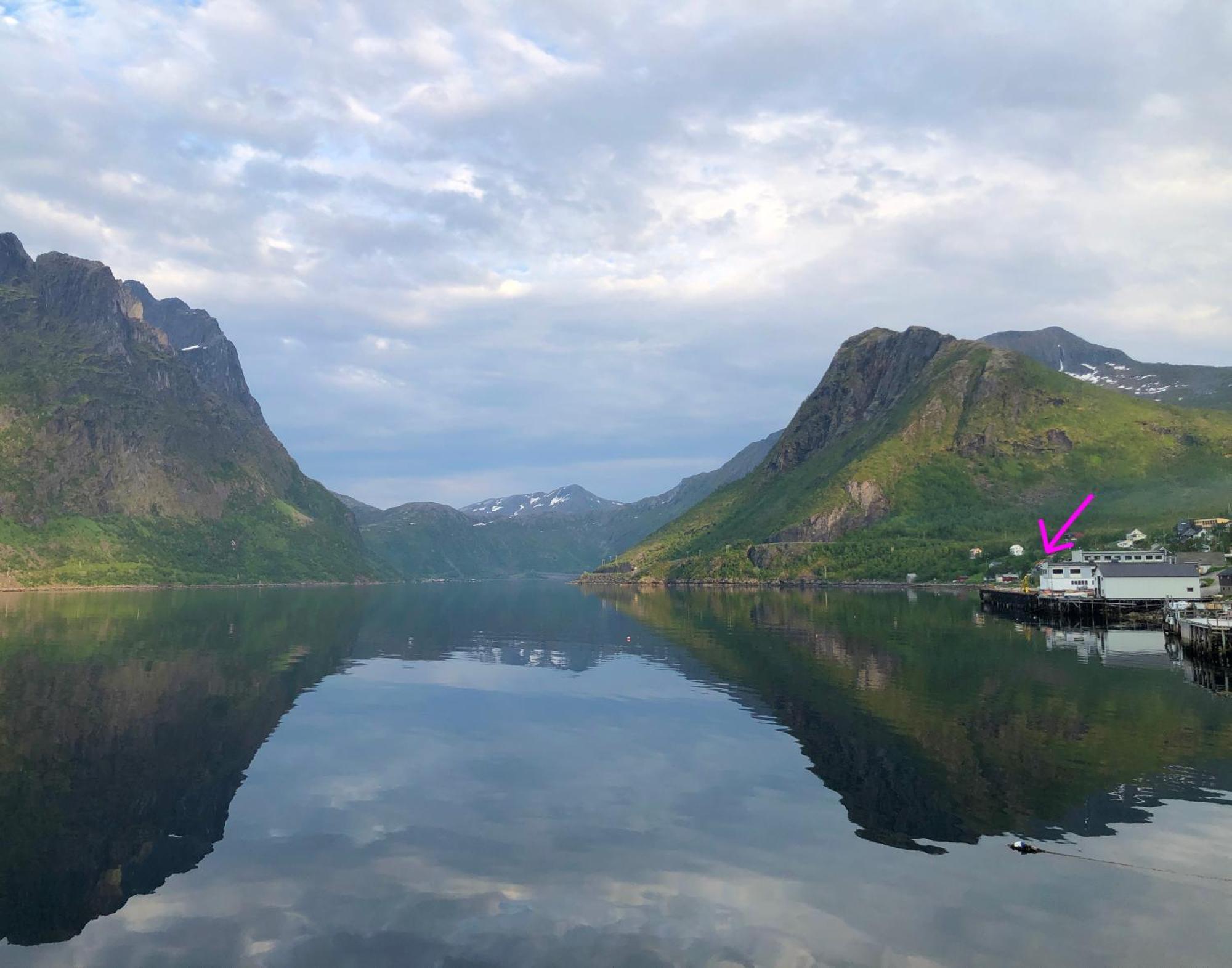 Vacation Home In Fjordgard With Views Of Segla And The Fjord Exteriör bild